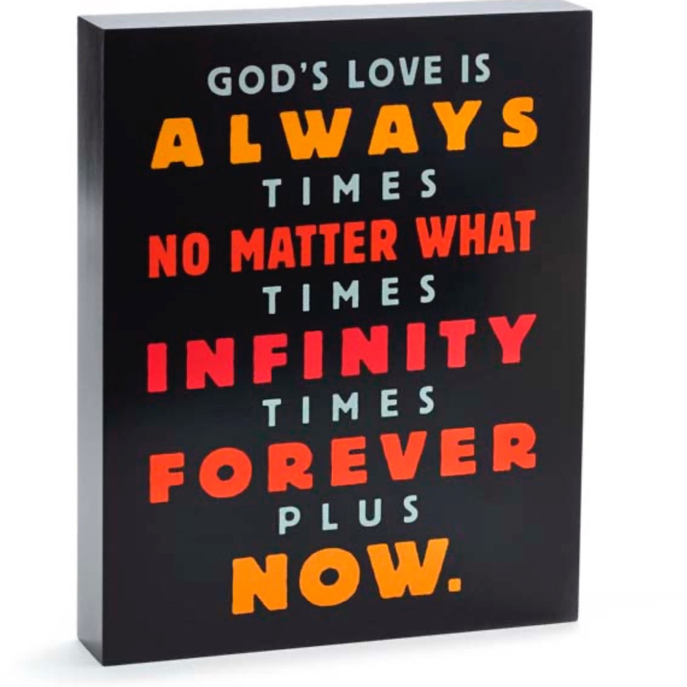 Now…always…forever…and infinity—God's love for you Hallmark writer Keion Jackson
